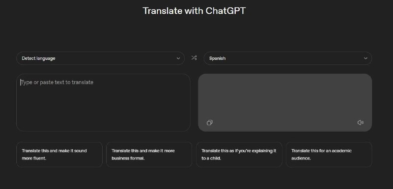 OpenAI 低调上线 ChatGPT Translate 网页版工具，支持多模态交互与语气调整OpenAI 近期上线 ChatGPT Translate 网页版工具，用户可通过 chatgpt.com/translate 访问