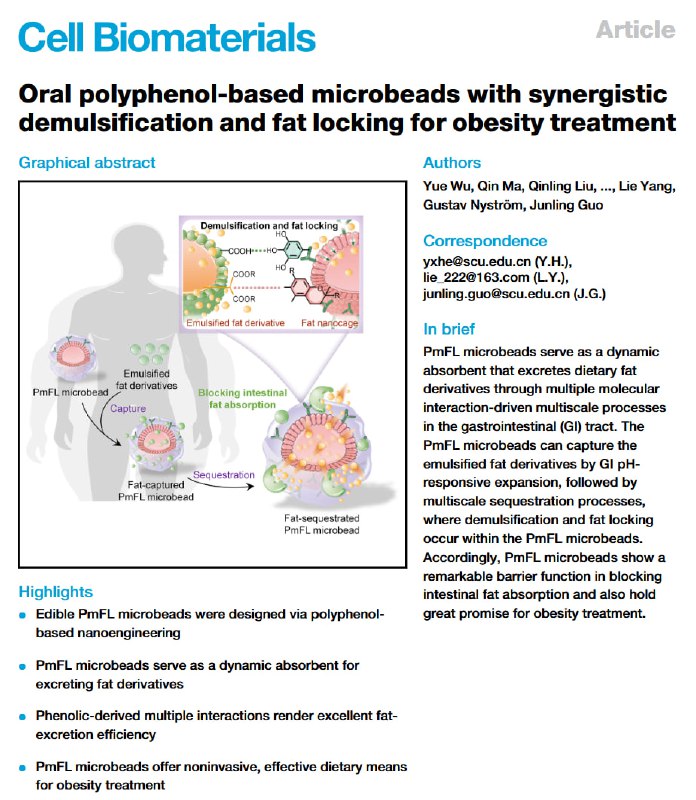 又馋又懒还想瘦或许不再是幻想理想的胃肠道靶向型脂肪隔离肥胖治疗策略，需具备双重功能——主动干预脂肪乳化过程，并实现脂肪捕获以确保完全排泄