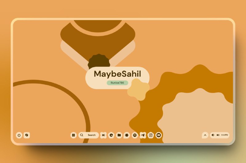 MD3-Windows：为 Windows 桌面带来 Material You 设计MD3-Windows 是一款 Rainmeter 皮肤，提供动态 Material You 小部件，支持亮暗模式，并根据壁纸自动选择颜色，让你的桌面焕然一新，拥有 Android 12+ 的原生质感