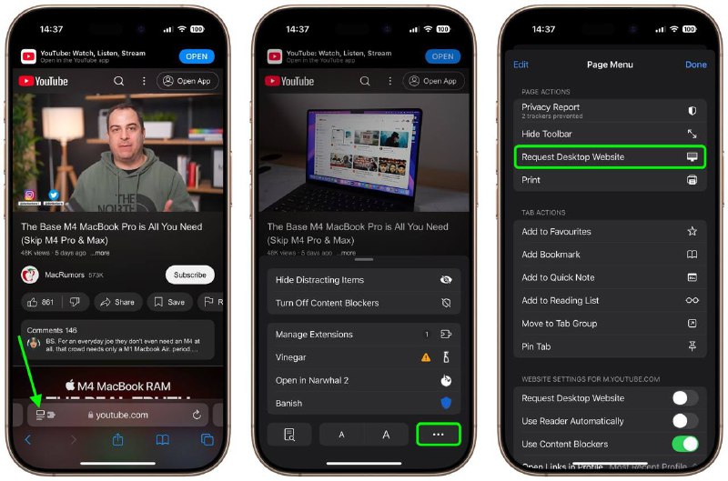 iPhone用户免费实现YouTube后台播放技巧通常，iPhone用户需要订阅YouTube Premium才能在后台播放YouTube音频，但通过简单的操作，用户无需付费即可实现这一功能